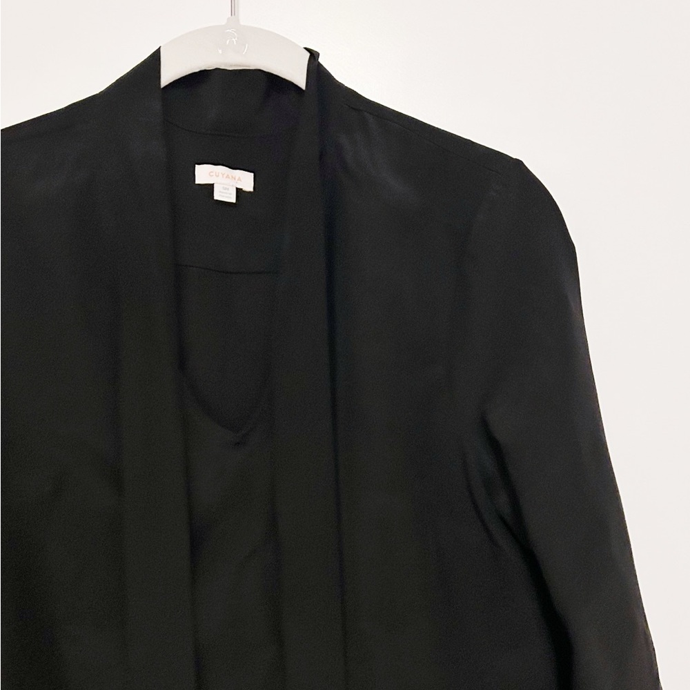 Cuyana Silk Bow Blouse - Picture 4 of 6
